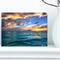 Designart - Exotic Tropical Beach at Sunset - Modern Seashore Canvas Art